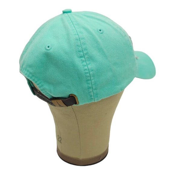 Adams Embroidery Applique Baby Crib Tuck Strap Teal Cap Star Animal Print Hat - Picture 13 of 13